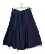 45Rフォーティファイブ・アール）の古着「スーピマオーガニックバチストのプリーツイージースカート」｜インディゴ