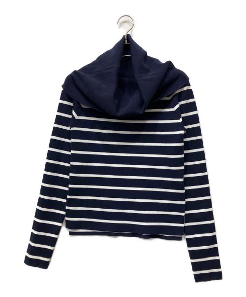 ARPEGE STORY（アルページュストーリー）Arpege story (アルページュストーリー) オフショルニット ネイビー サイズ:2の古着・服飾アイテム