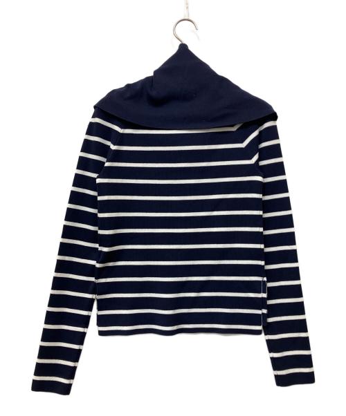 ARPEGE STORY（アルページュストーリー）Arpege story (アルページュストーリー) オフショルニット ネイビー サイズ:2の古着・服飾アイテム