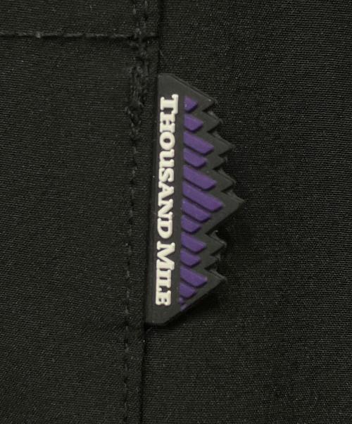 Thousand Mile（サウザンドマイル）Thousand Mile (サウザンドマイル) ハイネックフレアロングワンピース ブラック サイズ:Fの古着・服飾アイテム