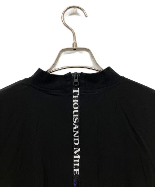 Thousand Mile（サウザンドマイル）Thousand Mile (サウザンドマイル) ハイネックフレアロングワンピース ブラック サイズ:Fの古着・服飾アイテム