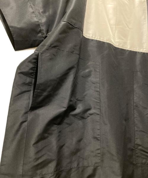 MORSE（モールス）MORSE (モールス) パネルカット シルクワンピース ブラック サイズ:ONEの古着・服飾アイテム