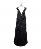 PHOTOCOPIEUフォトコピュー）の古着「ジャンパースカート」｜ブラック