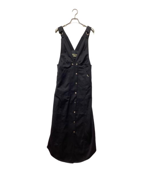 PHOTOCOPIEU（フォトコピュー）PHOTOCOPIEU (フォトコピュー) ジャンパースカート ブラック サイズ:38の古着・服飾アイテム