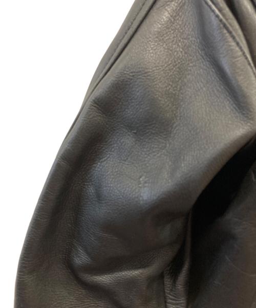 ROUGH&ROAD（ラフアンドロード）ROUGH&ROAD (ラフアンドロード) レザージャケット ブラック サイズ:Lの古着・服飾アイテム