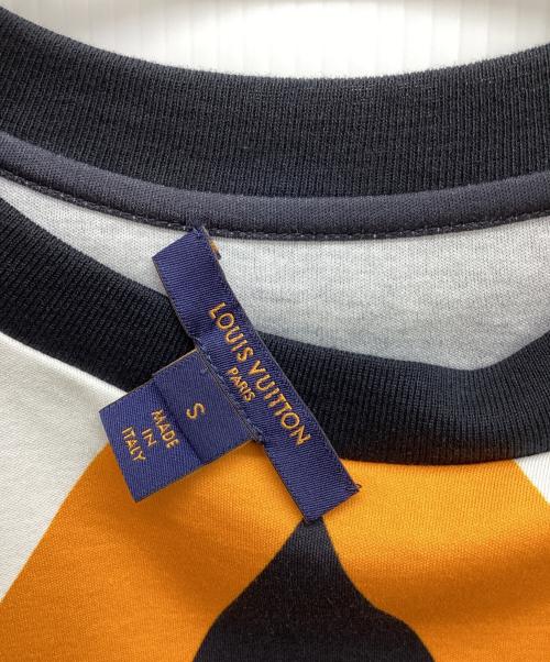 LOUIS VUITTON（ルイ ヴィトン）LOUIS VUITTON (ルイ ヴィトン) ゲームオン モノグラム フラワー カットソー Tシャツ ブラック サイズ:Ｓの古着・服飾アイテム