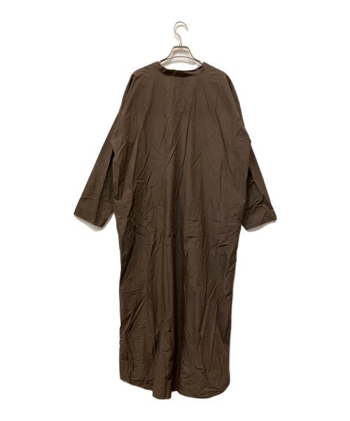 loin.（ロワン）loin. (ロワン) エアリーロングワンピース ブラウン サイズ:38の古着・服飾アイテム