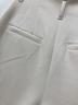 中古・古着 LANVIN en Bleu (ランバンオンブルー) ダンボールニットパンツ ホワイト サイズ:38：4500円