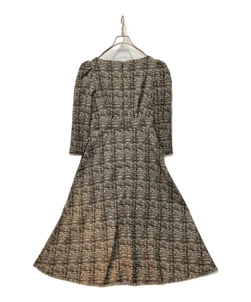 HER LIP TO（ハーリップトゥ）Her lip to (ハーリップトゥ) Classic Tweed Midi Dress ブラック サイズ:Ｍの古着・服飾アイテム