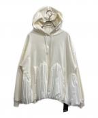 SORINソリン）の古着「Sweat Deformed Hoodie」｜ホワイト