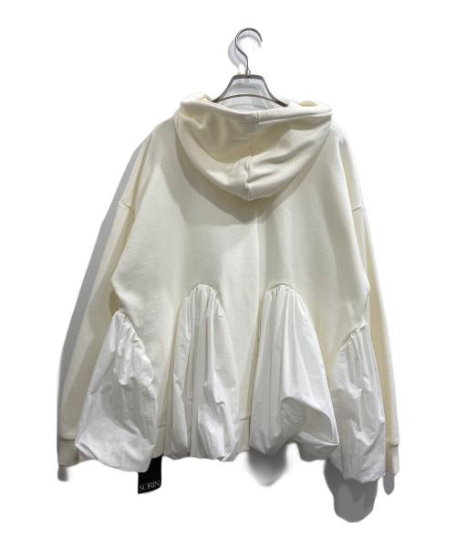 SORIN（ソリン）SORIN (ソリン) Sweat Deformed Hoodie ホワイト サイズ:38 未使用品の古着・服飾アイテム