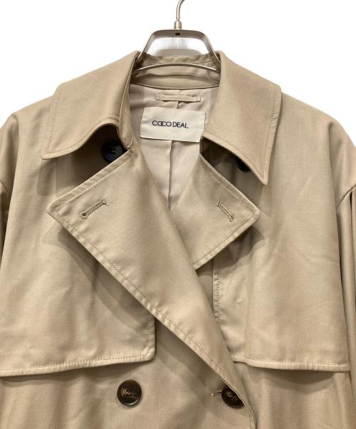 COCODEAL（ココディール）COCODEAL (ココディール) パフスリーブトレンチコート ベージュ サイズ:1の古着・服飾アイテム