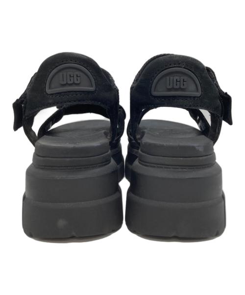 UGG（アグ）UGG (アグ) Snidel (スナイデル) ストラップサンダル ブラック サイズ:23cmの古着・服飾アイテム