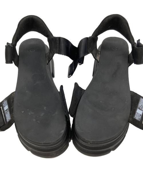 UGG（アグ）UGG (アグ) Snidel (スナイデル) ストラップサンダル ブラック サイズ:23cmの古着・服飾アイテム