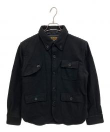 Pherrow's（フェローズ）の古着「WOOL SHIRTS JACKET」｜ブラック