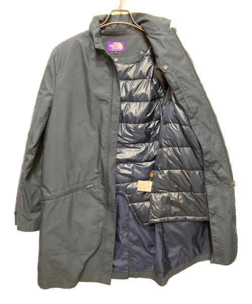 THE NORTHFACE PURPLELABEL（ザ・ノースフェイス パープルレーベル）THE NORTHFACE PURPLELABEL (ザ・ノースフェイス パープルレーベル) DOWN LINING TRAVEL COAT ネイビー サイズ:Sの古着・服飾アイテム