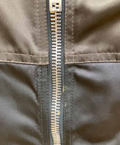 RICK OWENS（リックオウエンス）RICK OWENS (リックオウエンス) Slim-Fit Panelled Nylon Bomber Jacket　スリムフィットパネルドナイロンボンバージャケット ブラック サイズ:48の古着・服飾アイテム