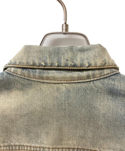 BALMAIN（バルマン）BALMAIN (バルマン) デニムジャケット ブルー サイズ:Mの古着・服飾アイテム