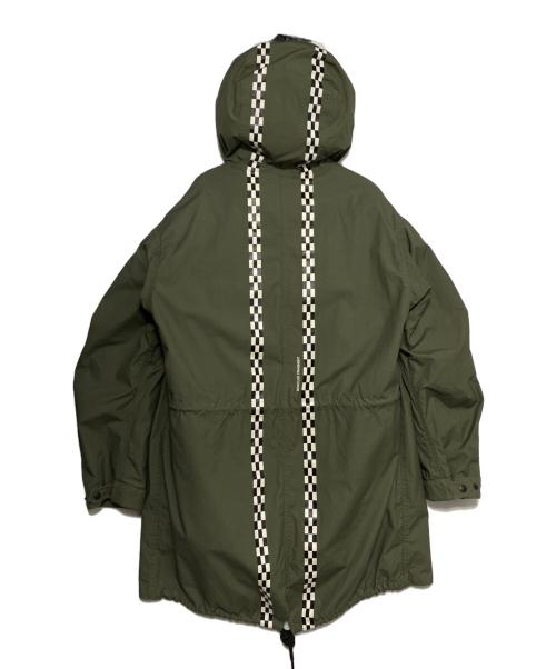 MONCLER GENIUS（モンクレール ジーニアス）MONCLER GENIUS (モンクレール ジーニアス) FRAGMENT DESIGN (フラグメントデザイン) FULCRUM/ ミリタリーコート オリーブの古着・服飾アイテム