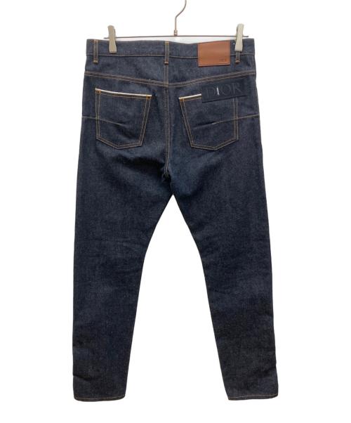sacai（サカイ）sacai (サカイ) DIOR (ディオール) スリムフィットジーンズ ローコットンデニム インディゴ サイズ:30の古着・服飾アイテム