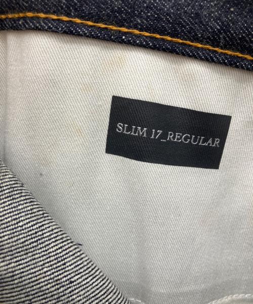 sacai（サカイ）sacai (サカイ) DIOR (ディオール) スリムフィットジーンズ ローコットンデニム インディゴ サイズ:30の古着・服飾アイテム