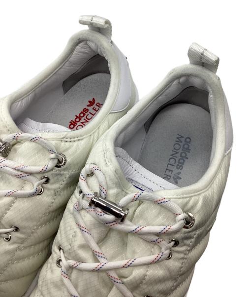 adidas（アディダス）adidas (アディダス) MONCLER (モンクレール) コラボスニーカー　CAMPUS ホワイト サイズ:26.0ｃｍの古着・服飾アイテム
