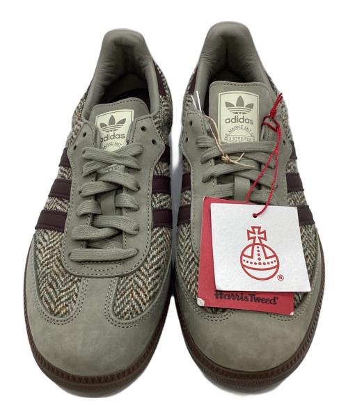 adidas（アディダス）adidas (アディダス) Harris Tweed (ハリスツイード) SAMBA OG / サンバ OG グレー サイズ:26.5 未使用品の古着・服飾アイテム