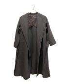 ANAYIアナイ）の古着「シャルムビーバーショールカラーコート」｜ブラウン