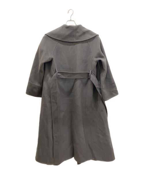 ANAYI（アナイ）ANAYI (アナイ) シャルムビーバーショールカラーコート ブラウン サイズ:38の古着・服飾アイテム