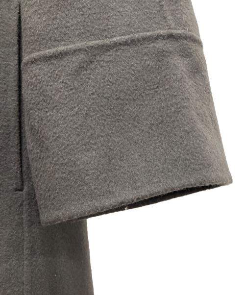 ANAYI（アナイ）ANAYI (アナイ) シャルムビーバーショールカラーコート ブラウン サイズ:38の古着・服飾アイテム