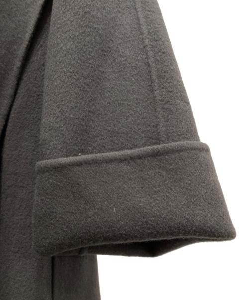 ANAYI（アナイ）ANAYI (アナイ) シャルムビーバーショールカラーコート ブラウン サイズ:38の古着・服飾アイテム