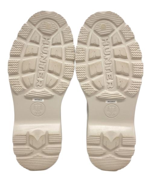 HUNTER（ハンター）HUNTER (ハンター) explorer chelsea flatform boot ベージュ サイズ:UK5の古着・服飾アイテム