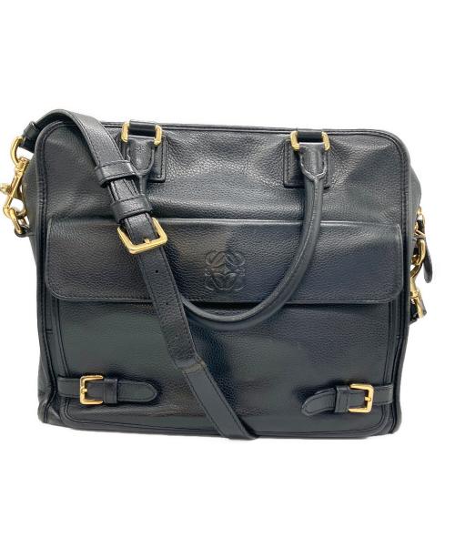 LOEWE（ロエベ）LOEWE (ロエベ) 2WAYバッグ ブラックの古着・服飾アイテム