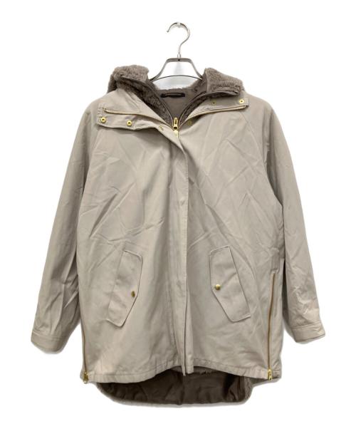 BARNYARDSTORM（バンヤードストーム）BARNYARDSTORM (バンヤードストーム) 4WAYライナーフーディジャケット ベージュの古着・服飾アイテム