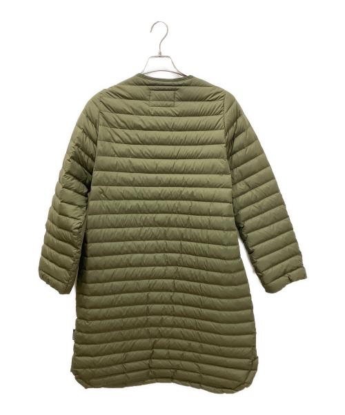 Traditional Weatherwear（トラディショナルウェザーウェア）Traditional Weatherwear (トラディショナルウェザーウェア) ARKLEY LONG DOWN PA ダウンコート グリーン サイズ:34の古着・服飾アイテム