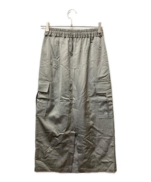 BEARDSLEY（ビアズリー）BEARDSLEY (ビアズリー) カーゴスカート グレー サイズ:Freeの古着・服飾アイテム