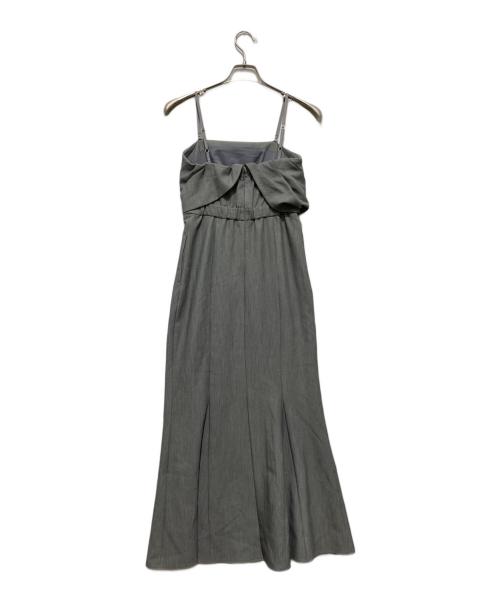 Aimeine（エメイン）Aimeine (エメイン) ドレープベアマーメイドワンピース Aimeine エメイン グレー サイズ:Sの古着・服飾アイテム