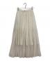 anuans (アニュアンス) レースプリーツスカート アイボリー サイズ:S：6000円