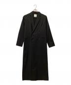 MARW UNITED ARROWSマルゥ ユナイテッドアローズ）の古着「ダブルジャケットワンピース」｜ブラック