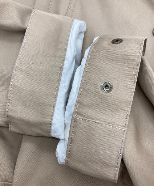 MEYAME（メヤメ）MEYAME (メヤメ) MANY POCKETS PARKA ベージュ サイズ:Freeの古着・服飾アイテム