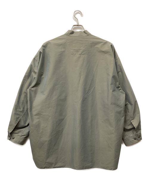 meanswhile（ミーンズワイル）meanswhile (ミーンズワイル) Officer's SH グリーン サイズ:3の古着・服飾アイテム
