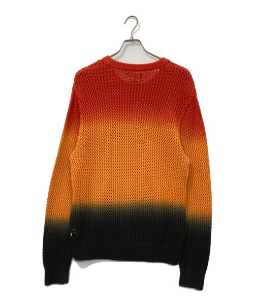 stussy（ステューシー）stussy (ステューシー) Pigment Dyed Loose Gauge/ピグメントダイルーズゲージ オレンジ サイズ:Lの古着・服飾アイテム