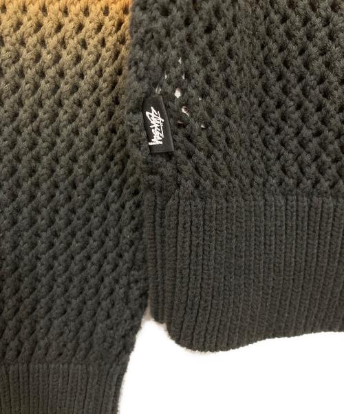 stussy（ステューシー）stussy (ステューシー) Pigment Dyed Loose Gauge/ピグメントダイルーズゲージ オレンジ サイズ:Lの古着・服飾アイテム