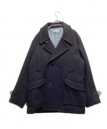 ICE&TECHNO（アイスアンドテクノ）の古着「Pコート」｜ネイビー
