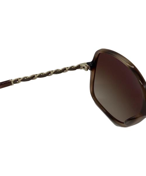 CHANEL（シャネル）CHANEL (シャネル) サングラス ブラウン サイズ:57□17の古着・服飾アイテム