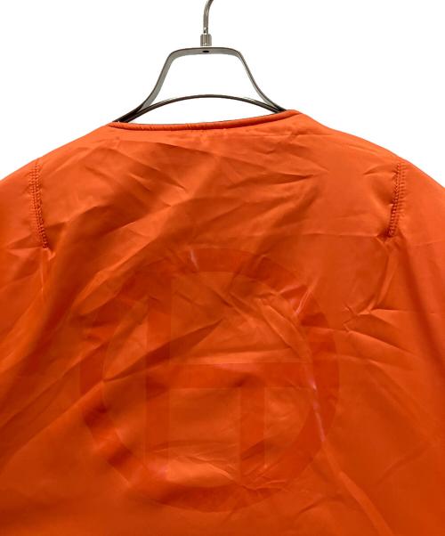 AVIREX（アヴィレックス）AVIREX (アヴィレックス) FACETASM (ファセッタズム) Dogs (ドッグス) BUG MA-1 JACKET カーキ×オレンジの古着・服飾アイテム