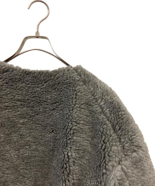ticca（ティッカ）TICCA (ティッカ) ウールファーショートコート グレー サイズ:FREEの古着・服飾アイテム