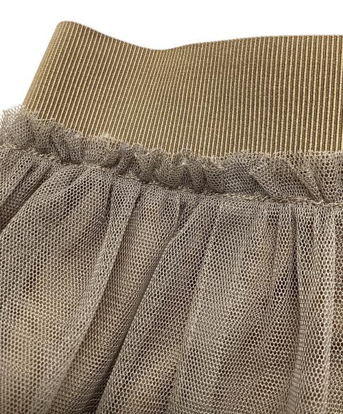 Spick and Span（スピック＆スパン）Spick and Span (スピック＆スパン) チュールスカート ベージュ サイズ:38の古着・服飾アイテム