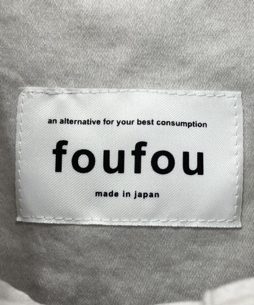 foufou（フーフー）foufou (フーフー) stand collar dress shirts グレー サイズ:FREEの古着・服飾アイテム