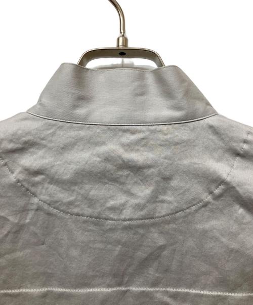 foufou（フーフー）foufou (フーフー) stand collar dress shirts グレー サイズ:FREEの古着・服飾アイテム